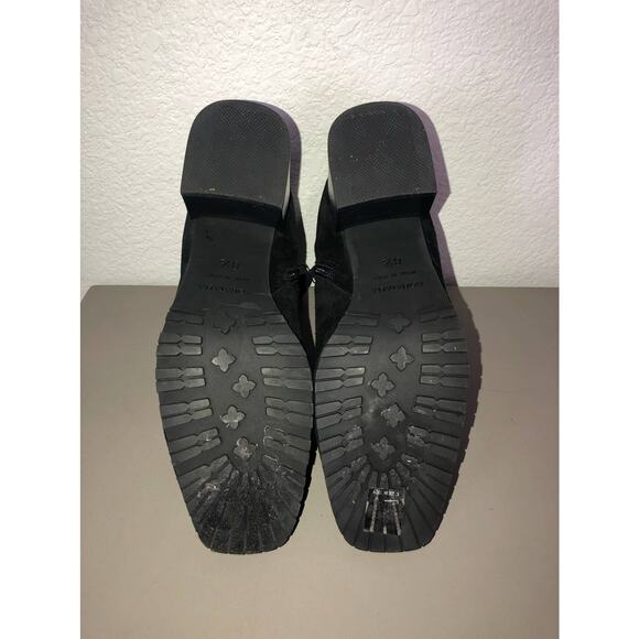 Aquatalia Charlotte Weatherproof Suede Black Bootie - 8.5 - Picture 8 of 11